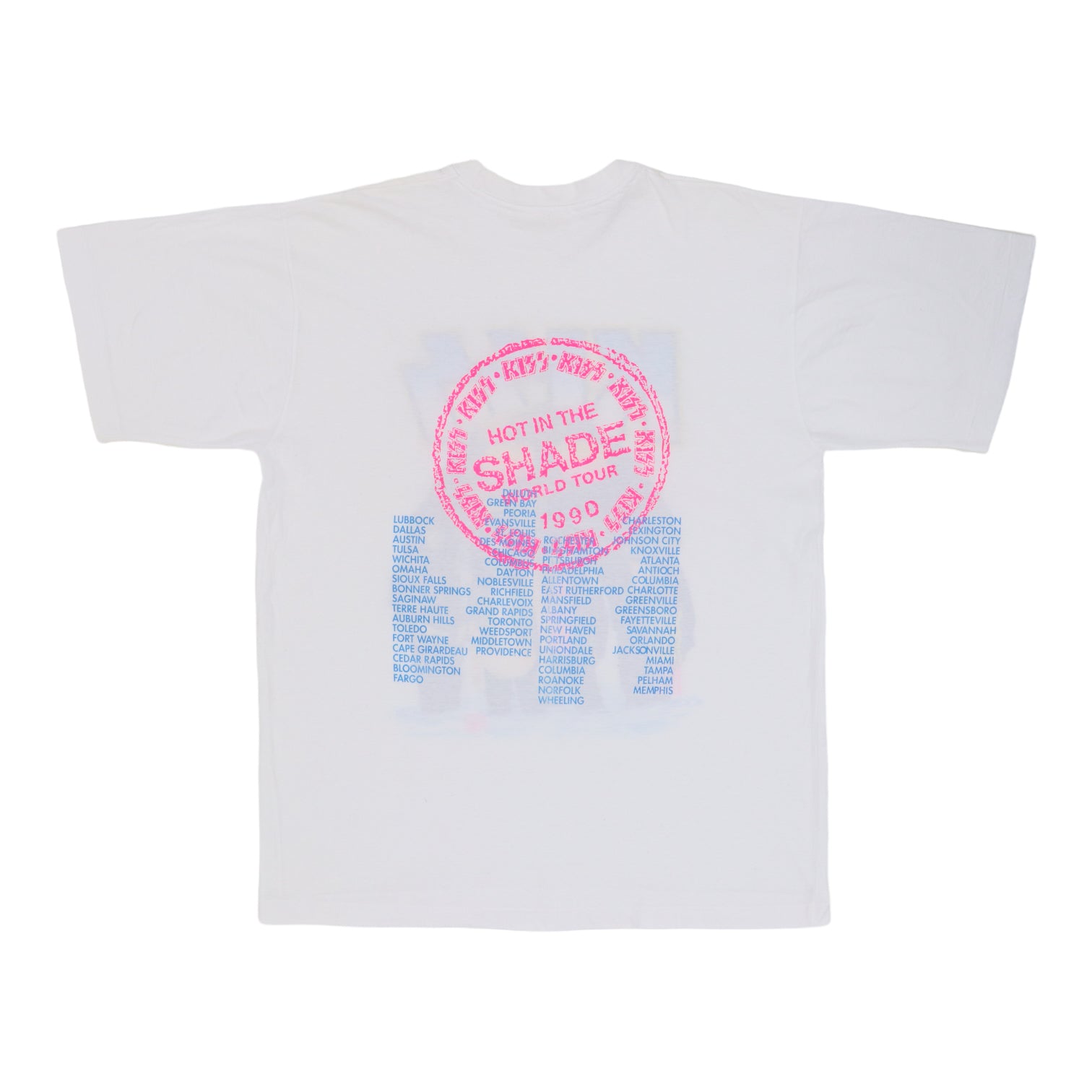 1990 Kiss Hot In The Shade Tour Shirt – WyCo Vintage