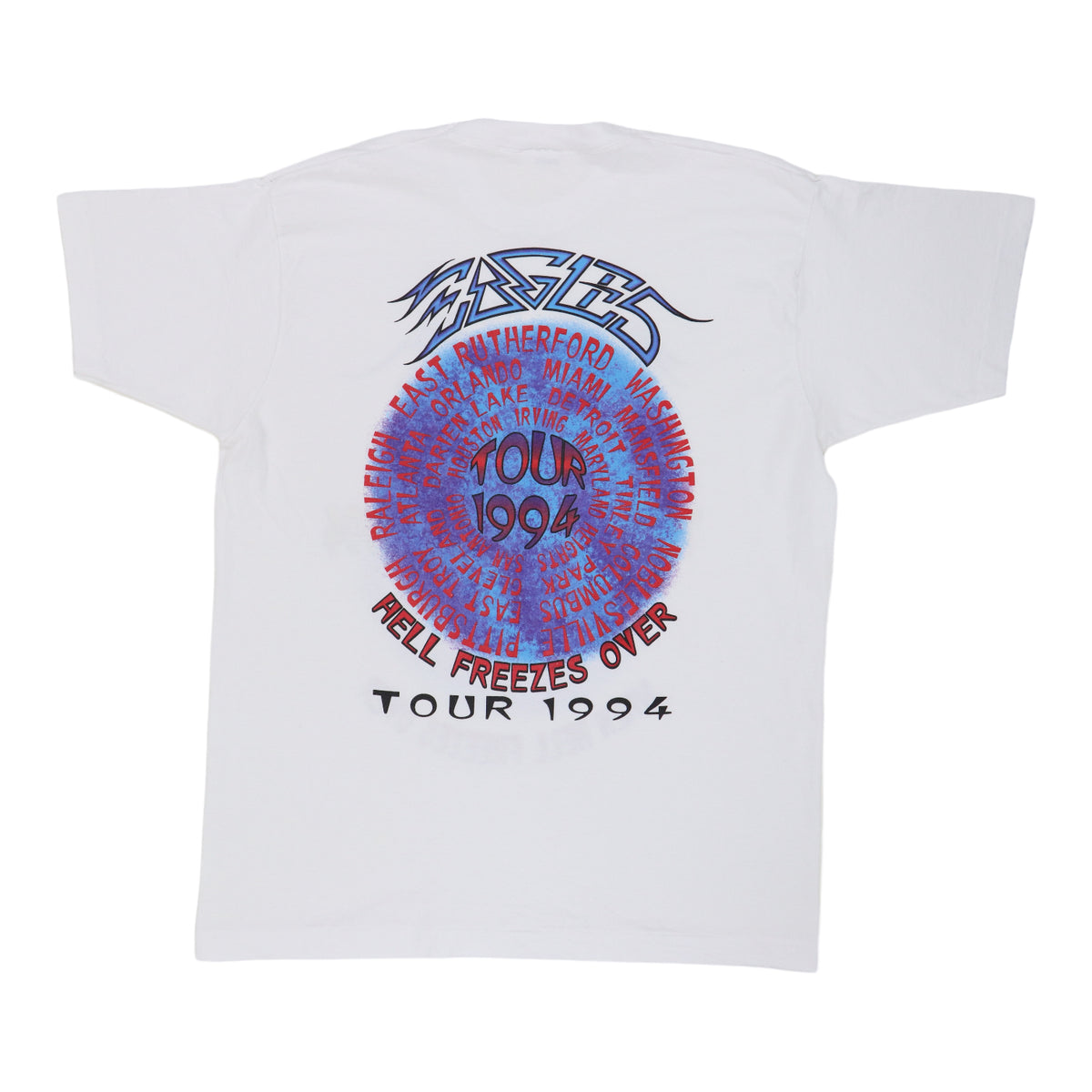 1994 Eagles When Hell Freezes Over Tour Shirt | Authentic Vintage 