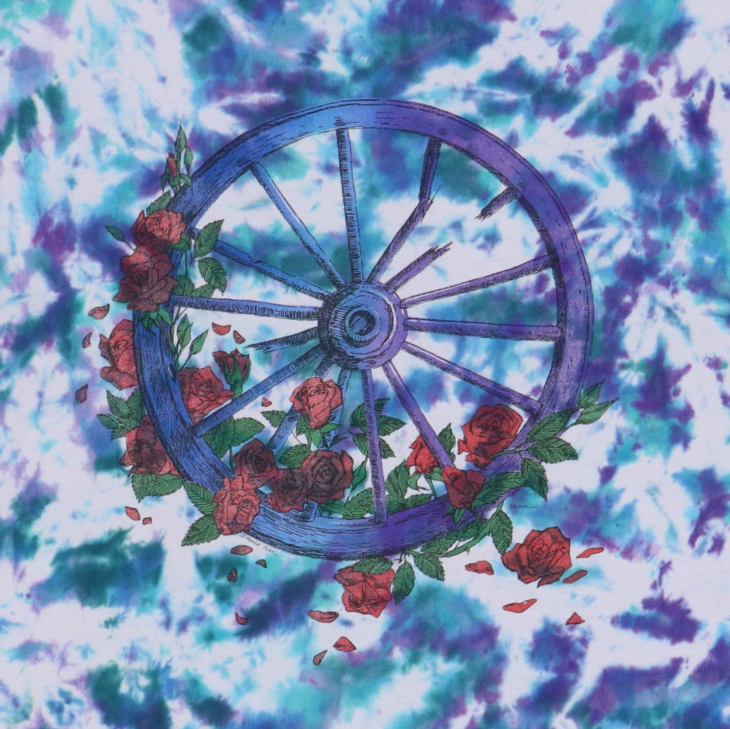 1990s Grateful Dead Bertha Tie Dye Shirt