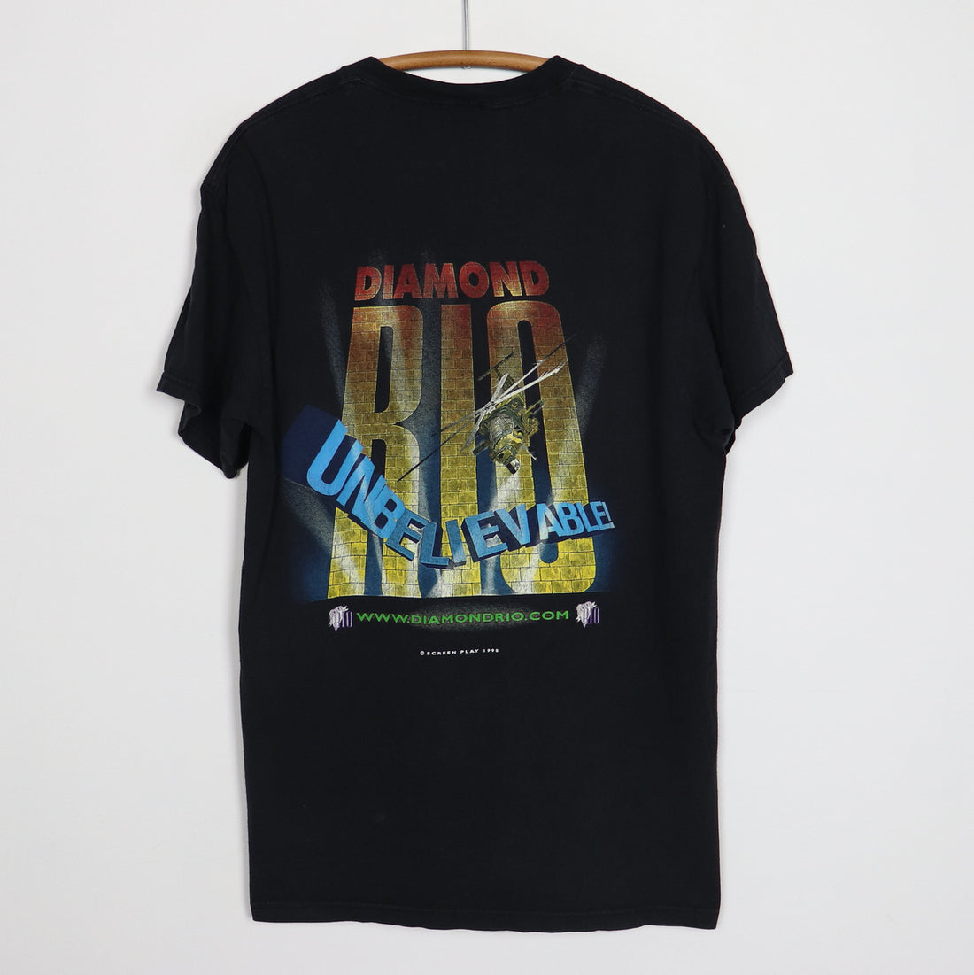 1998 Diamond Rio Concert Shirt | Authentic Vintage Tee – WyCo Vintage