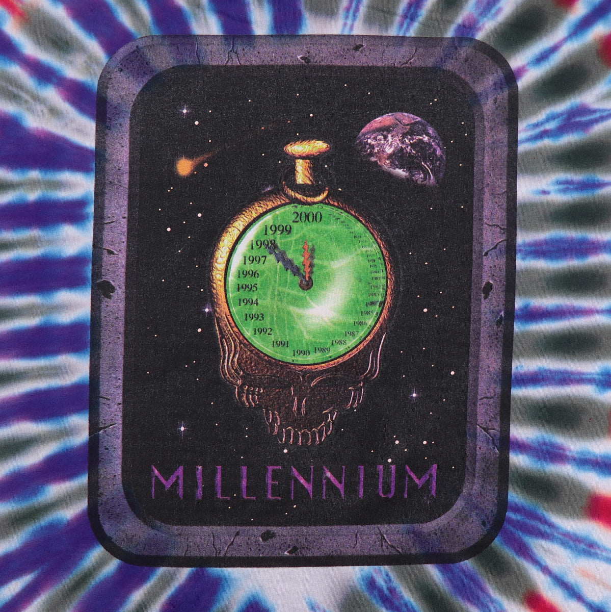2000 Grateful Dead Millennium Tie Dye Shirt