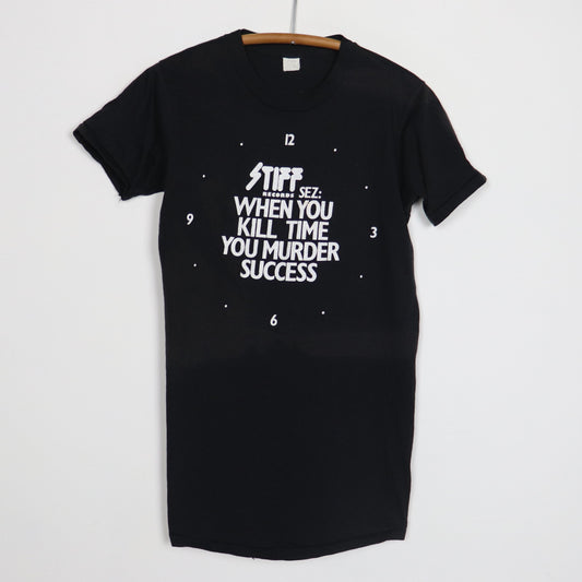 1980 Stiff Records When You Kill Time You Murder Success Shirt