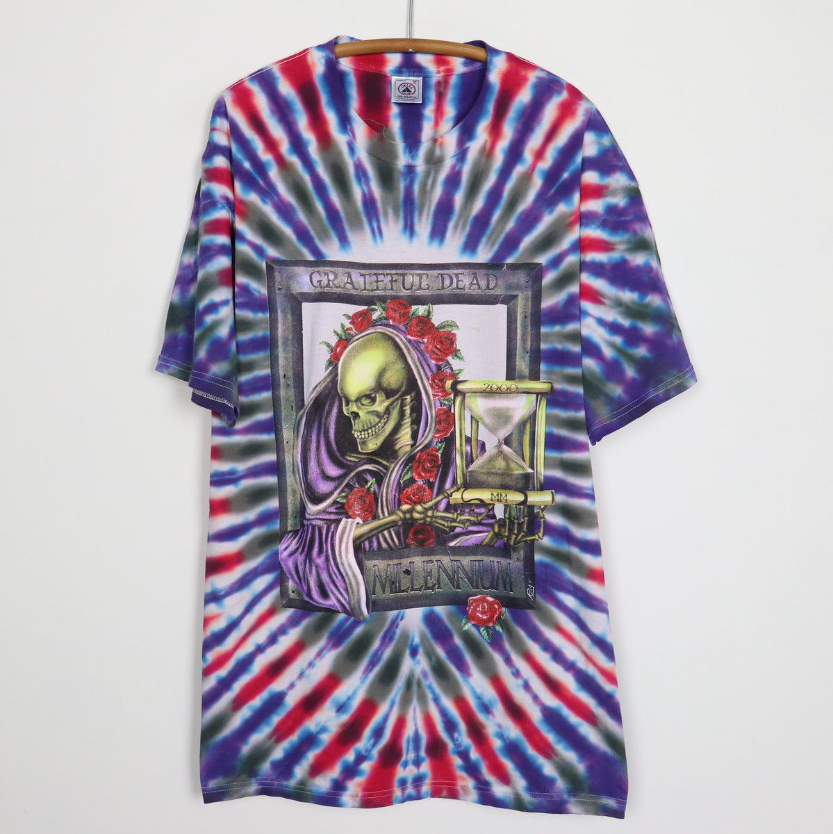 2000 Grateful Dead Millennium Tie Dye Shirt