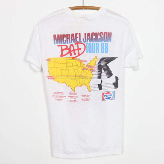 1988 Michael Jackson Bad Tour Shirt