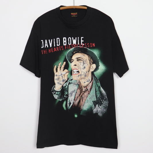 1995 David Bowie The Heart's Filthy Lesson Tour Shirt