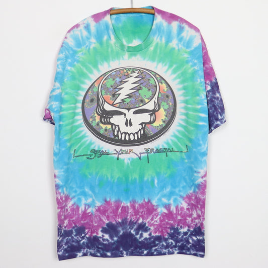 1993 Grateful Dead Steal Your Fractal Tie Dye Shirt