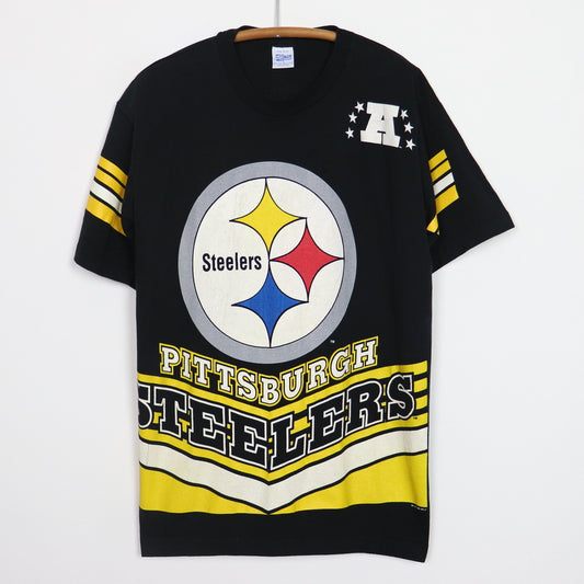 1995 Pittsburgh Steelers Big Print Shirt