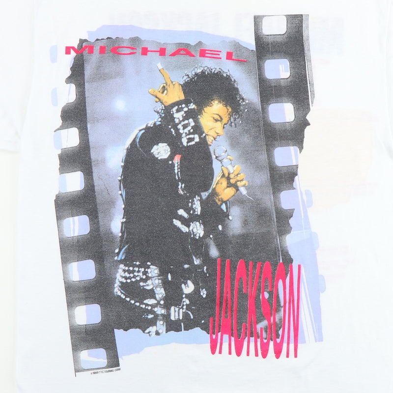 1988 Michael Jackson Bad Tour Shirt | Authentic Vintage Tee – WyCo