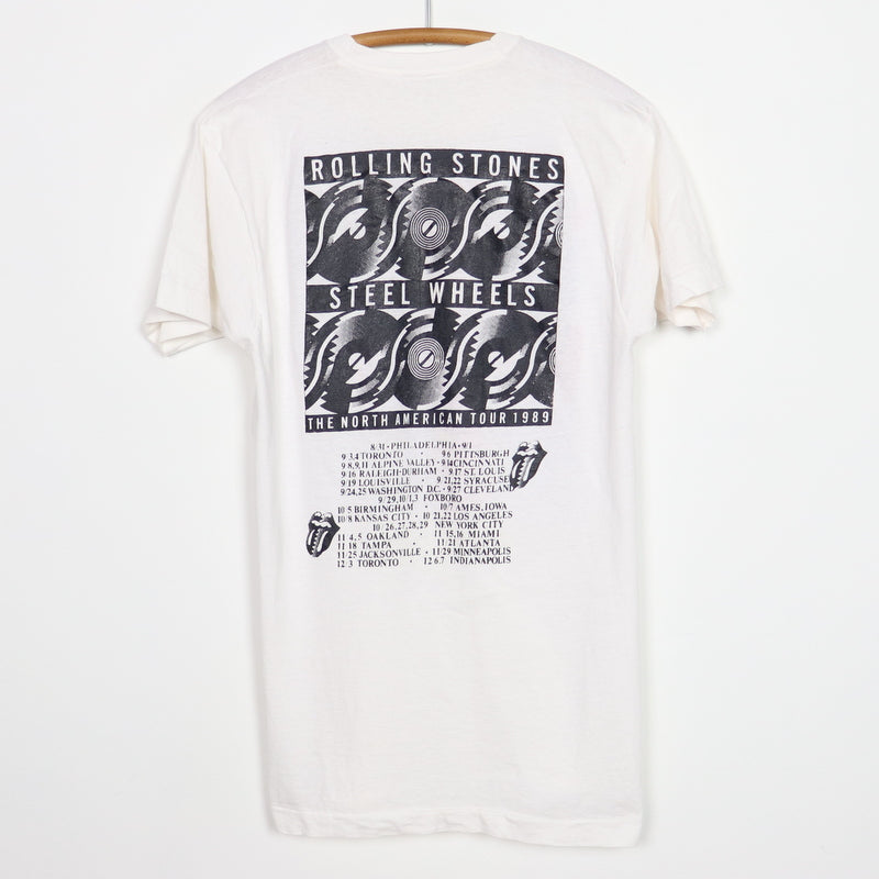 1989 Rolling Stones Steel Wheels Tour Shirt