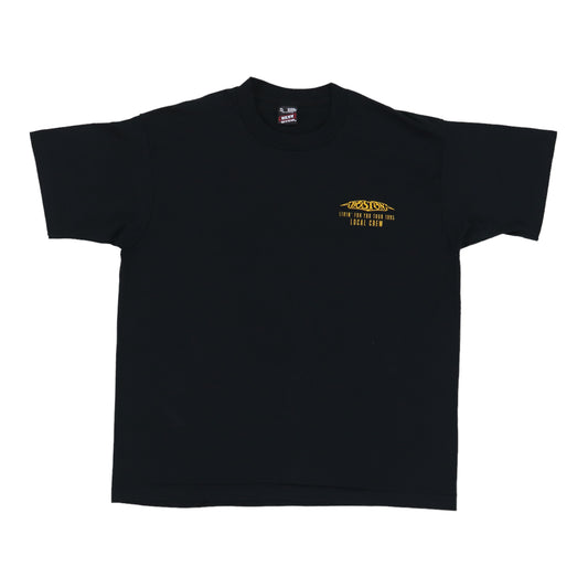 1995 Boston Livin' For You Tour Local Crew Shirt