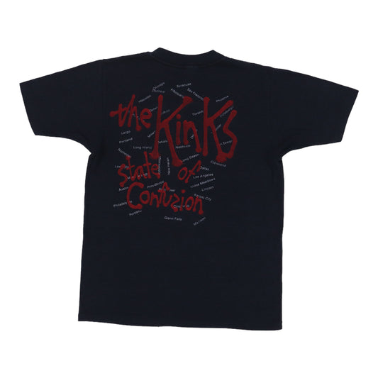 1983 The Kinks State Of Confusion Tour Shirt