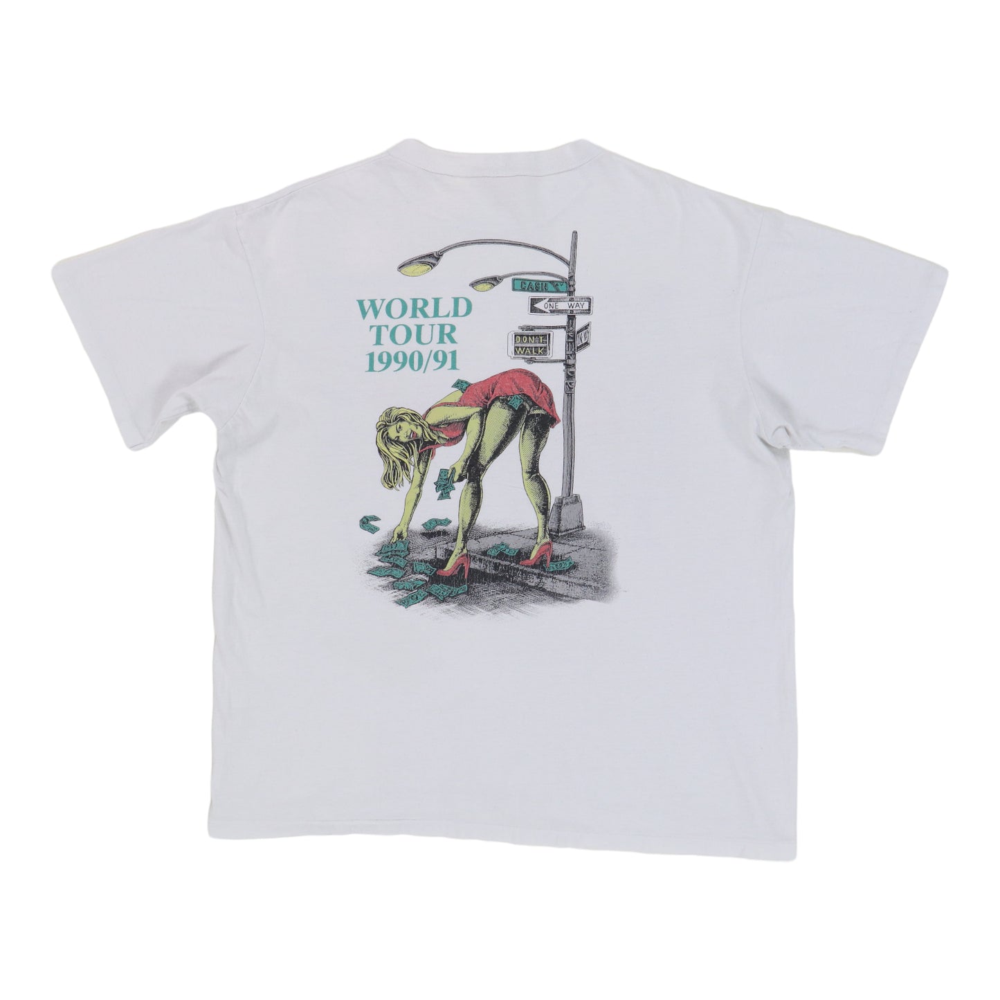 1990 ACDC Money Talks World Tour Shirt