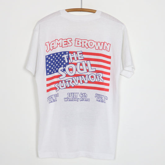1991 James Brown Soul Survivor Tour Shirt