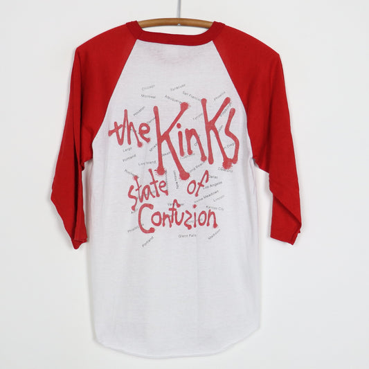 1983 The Kinks State Of Confusion Tour Jersey Shirt