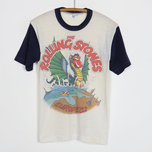 1982 Rolling Stones European Tour Shirt
