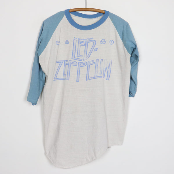 1977 An Evening With Led Zeppelin Concert Jersey Shirt