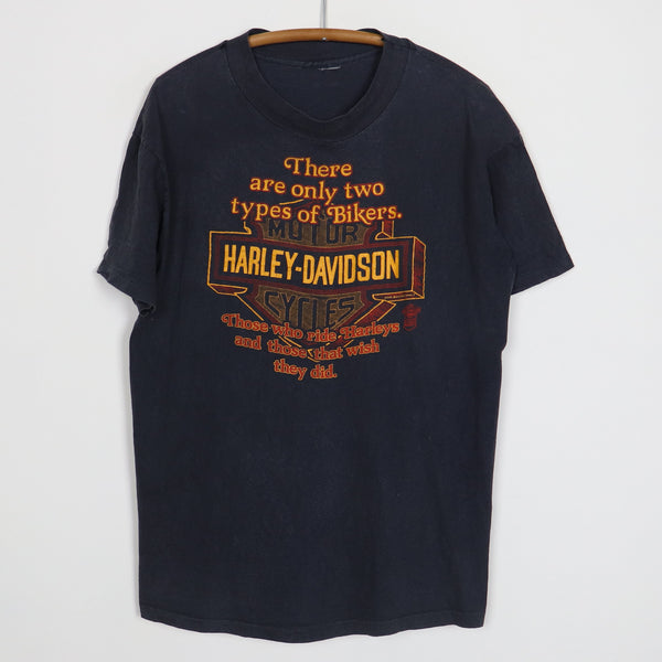 1980s Harley Davidson Fresno California Shirt
