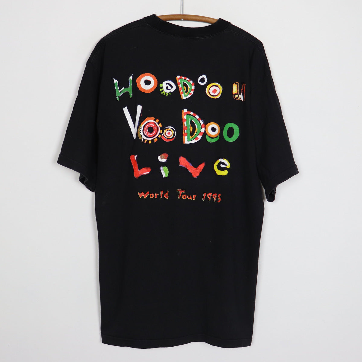1995 Rolling Stones Voodoo Lounge World Tour Shirt | Authentic 