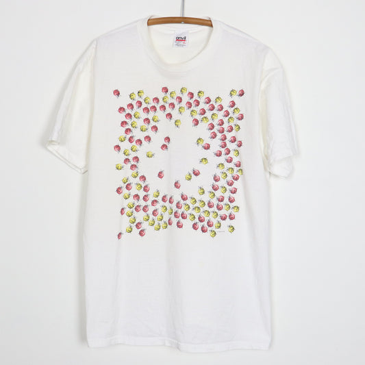 1990s Human-i-tees Lady Bugs Peace Sign Shirt