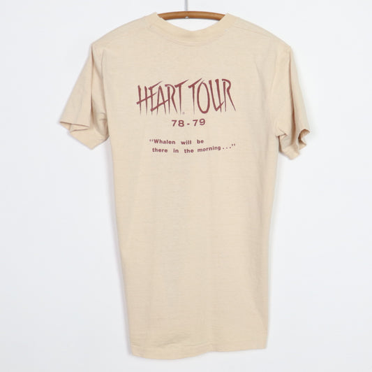 1978 Heart Whalen Inc Rigging Crew Tour Shirt