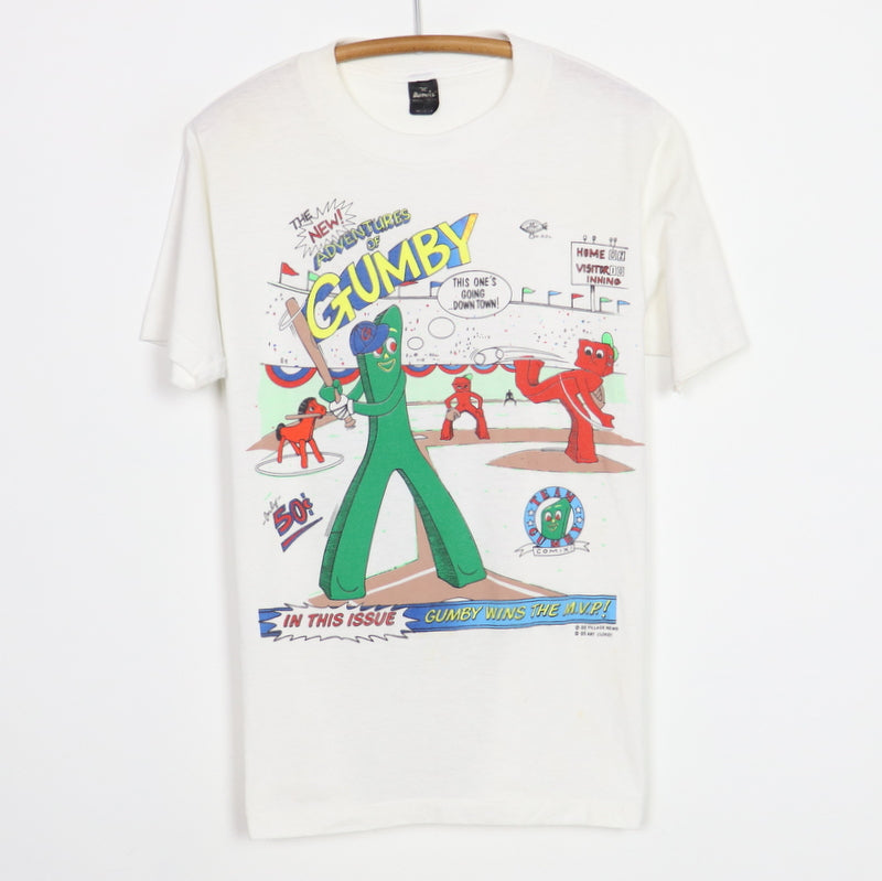 1985 The New Adventures Of Gumby Baseball Shirt