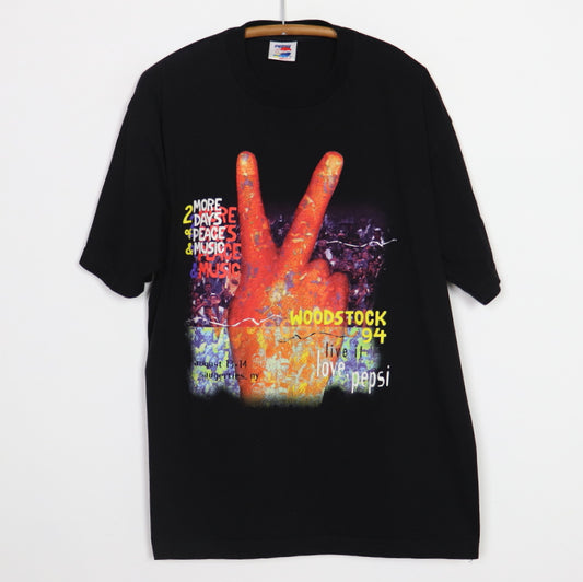 1994 Woodstock 2 More Days Of Peace & Music Shirt