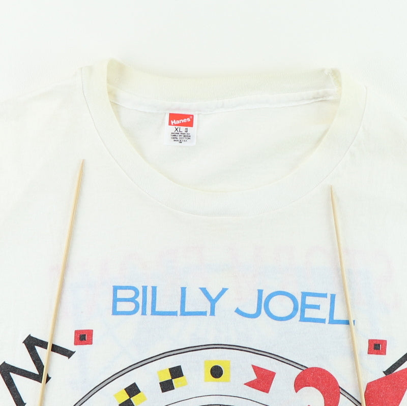 1989 Billy Joel Storm Front Tour Shirt | Authentic Vintage Tee