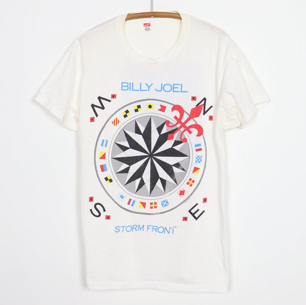 1989 Billy Joel Storm Front Tour Shirt | Authentic Vintage Tee