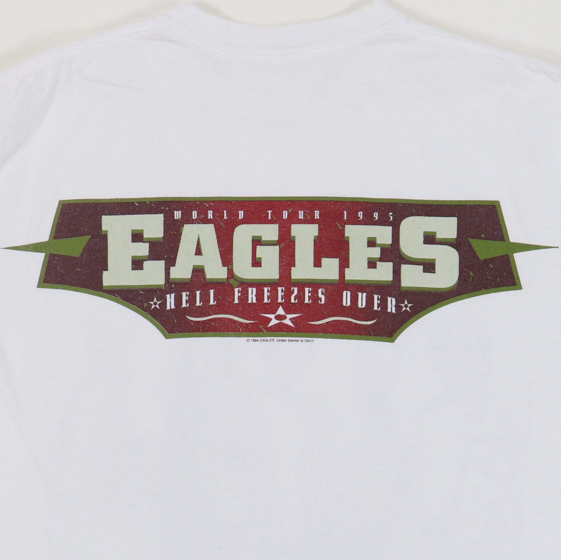 1994 Eagles Hell Freezes Over Tour Shirt | Authentic Vintage Tee