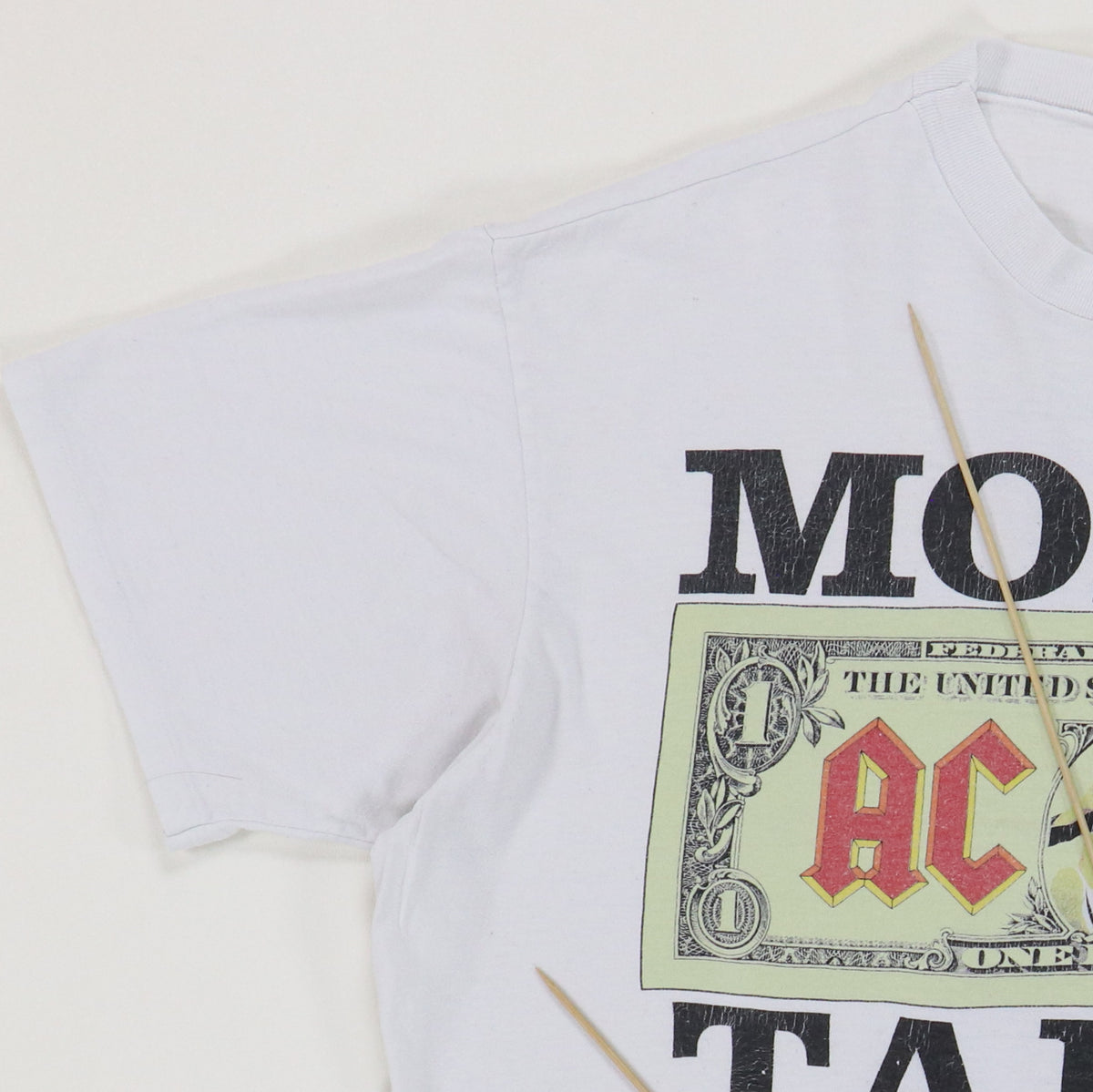 90s AC/DC Tシャツ money