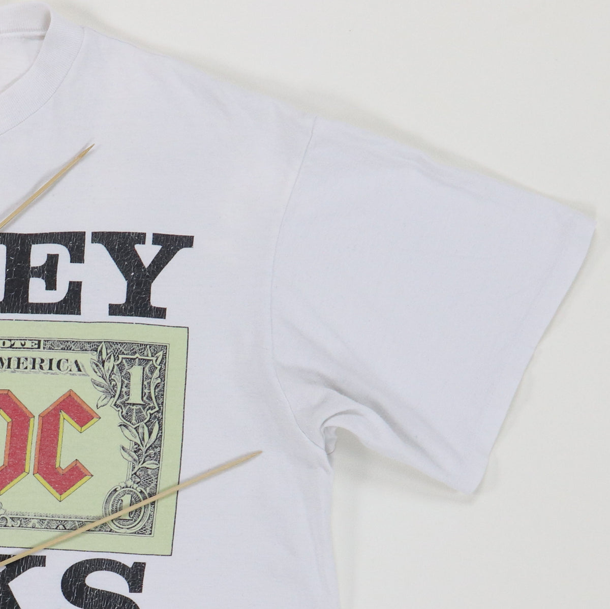 1990 ACDC Money Talks World Tour Shirt | Authentic Vintage Tee 