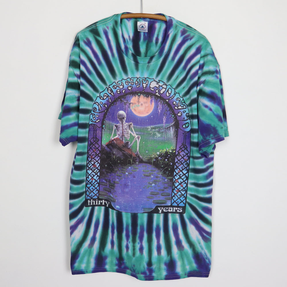 1995 Grateful Dead 30 Years Tie Dye Shirt