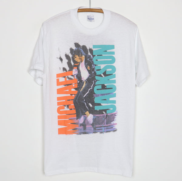 Original vintage 1988 Michael Jackson Bad Tour Shirt | WyCo Vintage