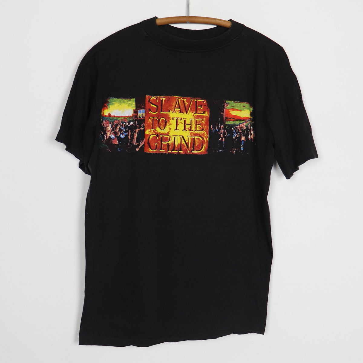 1991 Skid Row Slave To The Grind Shirt | Authentic Vintage Tee