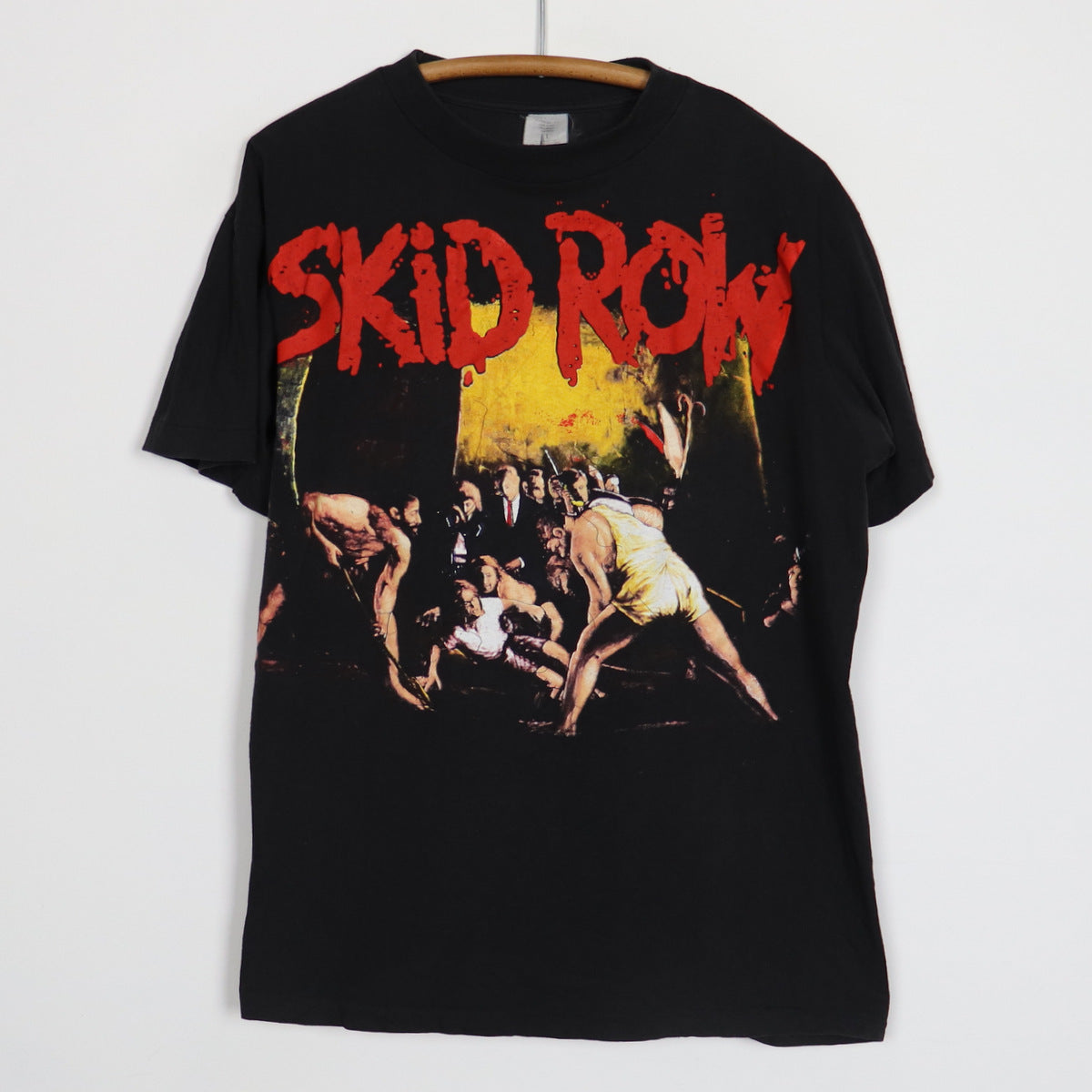 1991 Skid Row Slave To The Grind Shirt | Authentic Vintage Tee