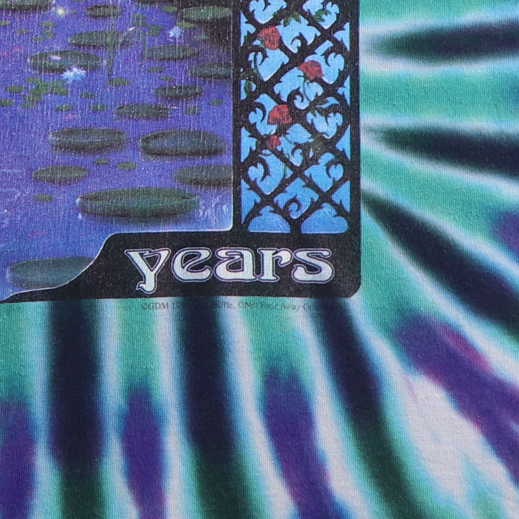 1995 Grateful Dead 30 Years Tie Dye Shirt