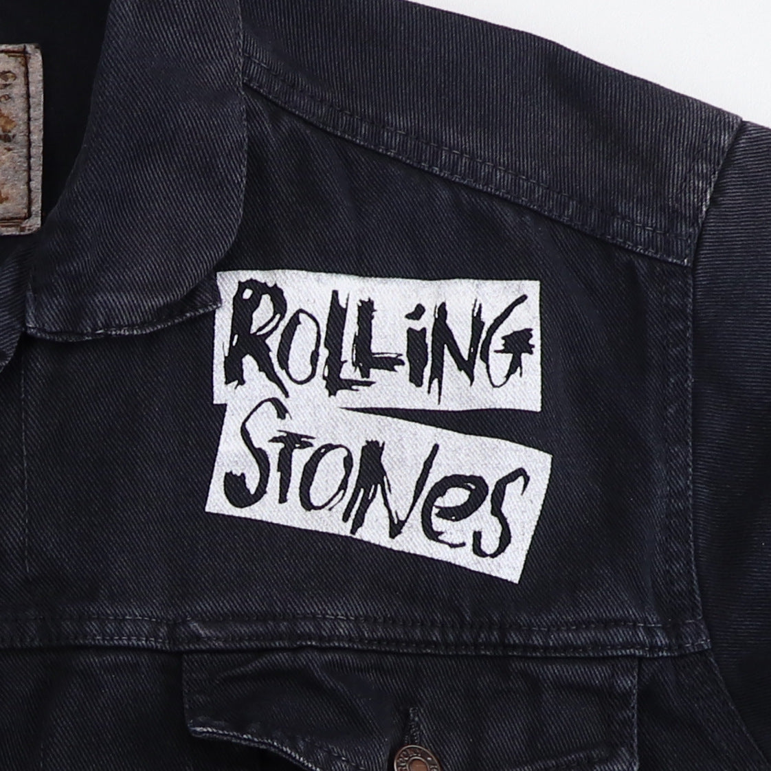 1990 Rolling Stones Urban Jungle Tour Jean Jacket | Authentic 