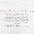 1987 Rush Hold Your Fire Tour Shirt