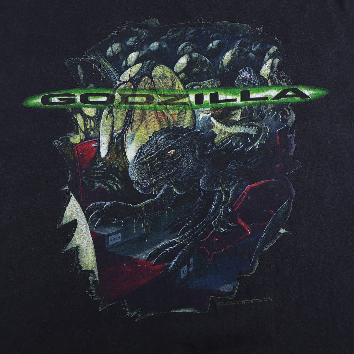 1998 Godzilla Movie Shirt | Authentic Vintage Tee – WyCo Vintage