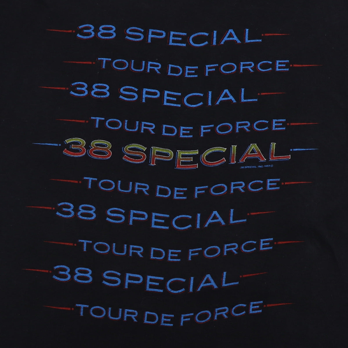 1983 .38 Special Tour De Force Shirt | WyCo Vintage