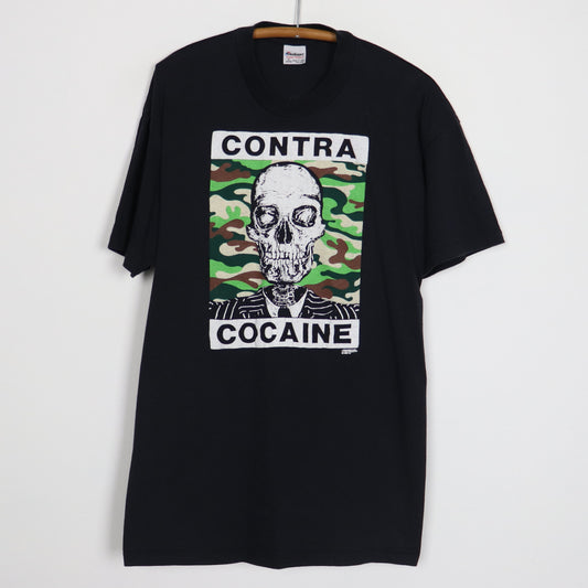 1988 Jackson Browne Contra Cocaine Concert Shirt