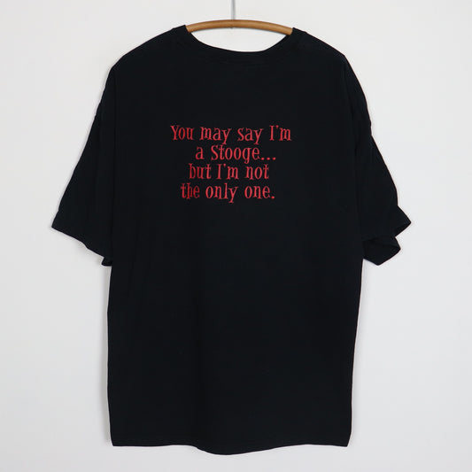 1999 Three Stooges Curly John Lennon Shirt