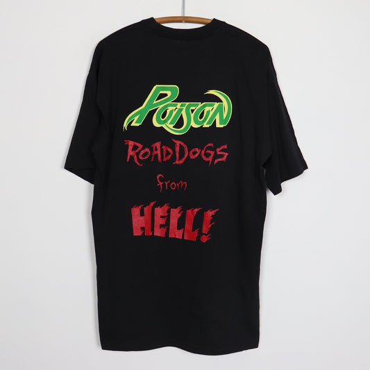 1990 Poison Flesh & Blood Tour Shirt