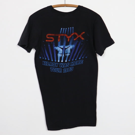 1983 Styx Kilroy Was Here Shirt