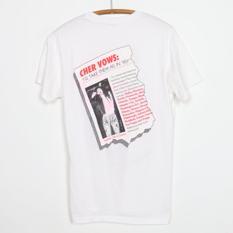 1990 Cher National Enquirer Shirt