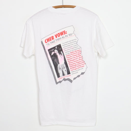 1990 Cher National Enquirer Shirt