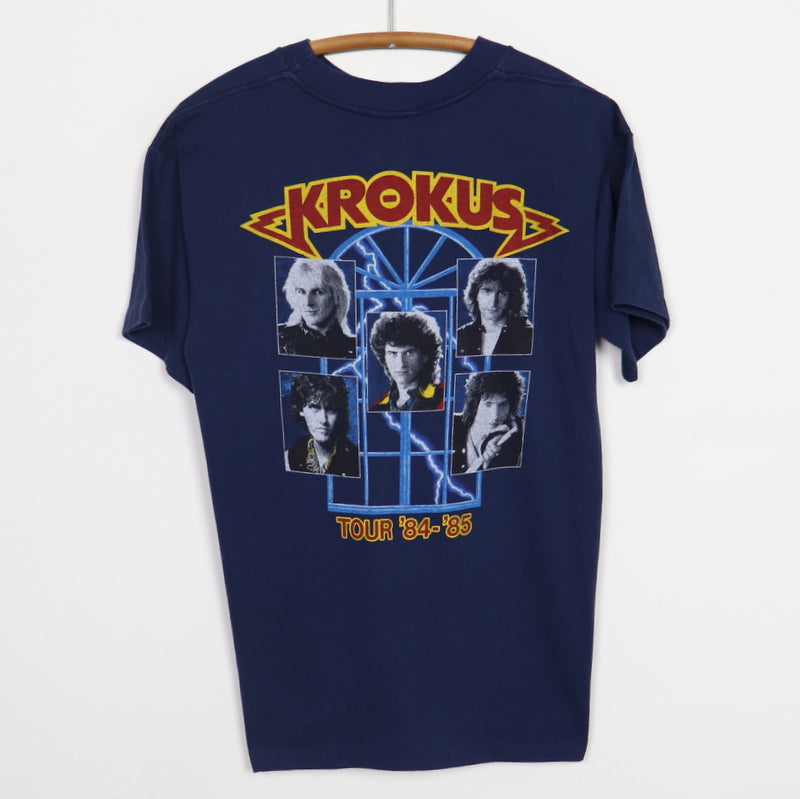 KROKUS ワールドヴァイスツアー Tシャツ S 1984 Krokus The Blitz Tour Shirt – WyCo Vintage
