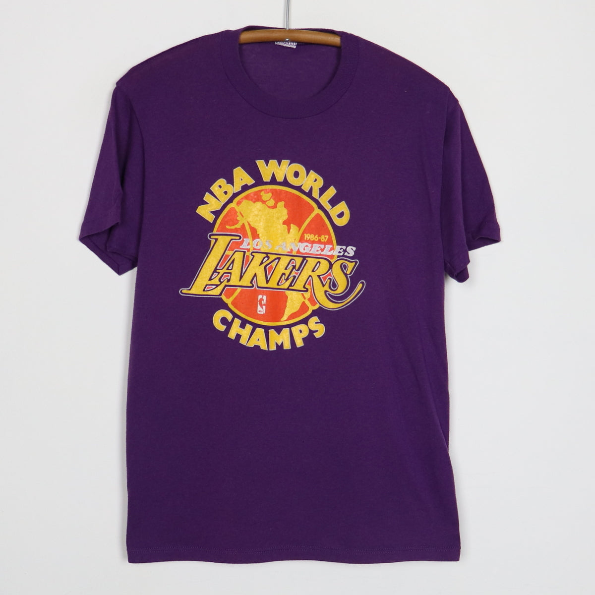 Vintage Los Angeles Lakers LA T Shirt NBA Logo 7 USA Made