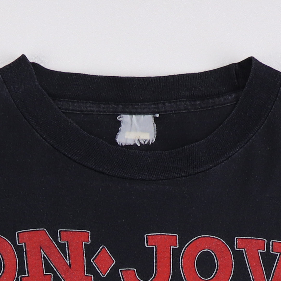 1989 Bon Jovi Sworn To Fun Milton Keynes Concert Shirt | Authentic