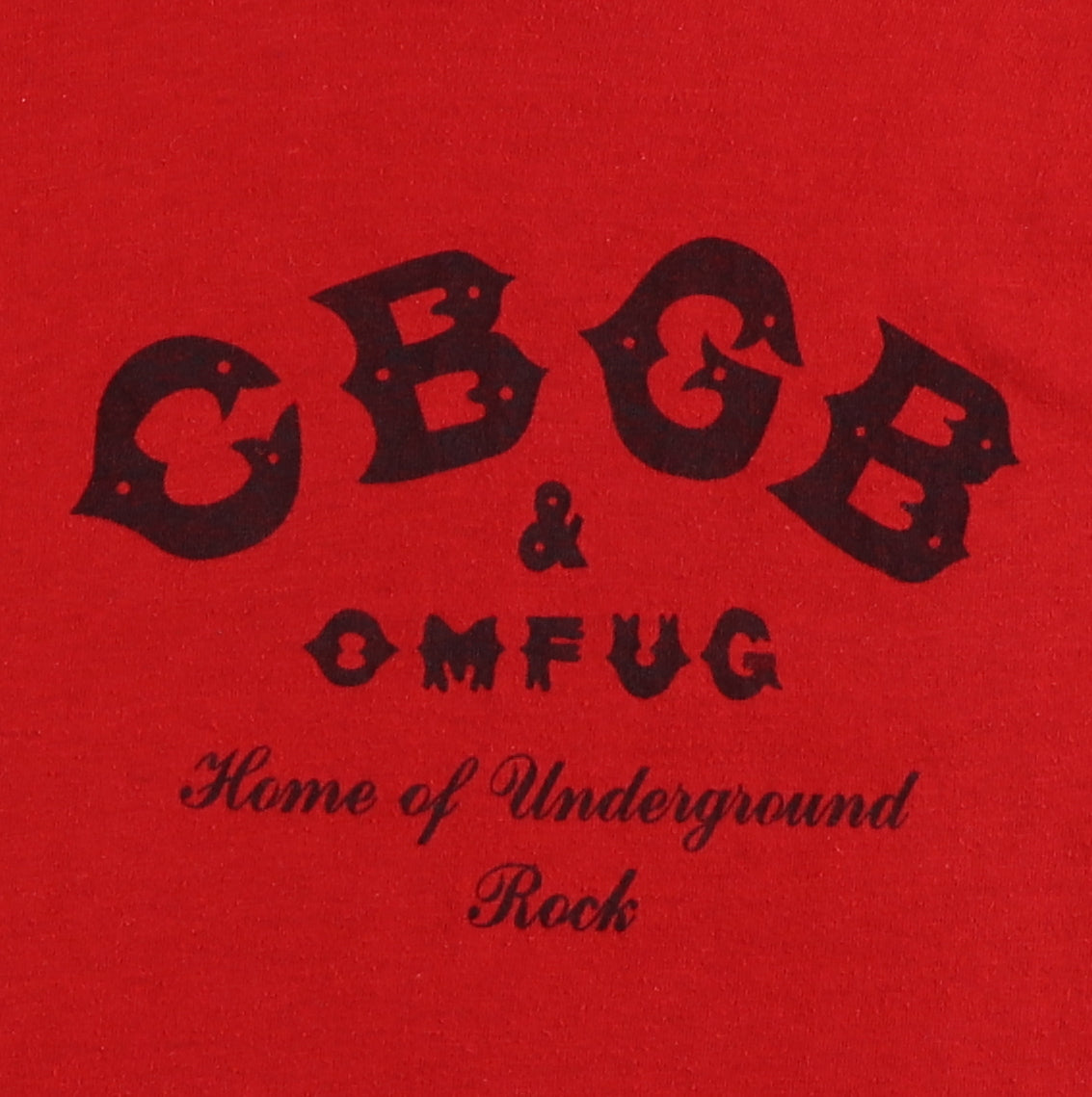 1980s CBGB & OMFUG Shirt